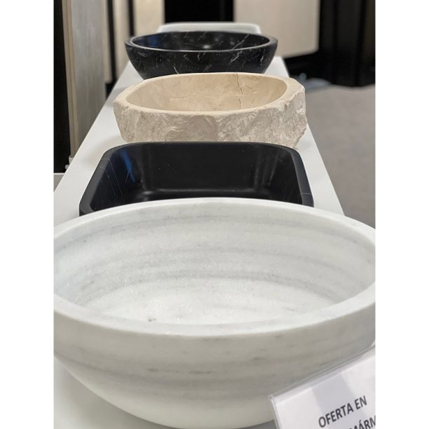 Exposición Lavabos Marmol